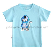 T-shirt imprimé promotionnel pour enfant en coton